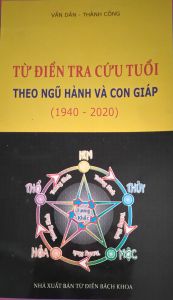 Từ điển tra cứu tuổi theo ngũ hành và con giáp